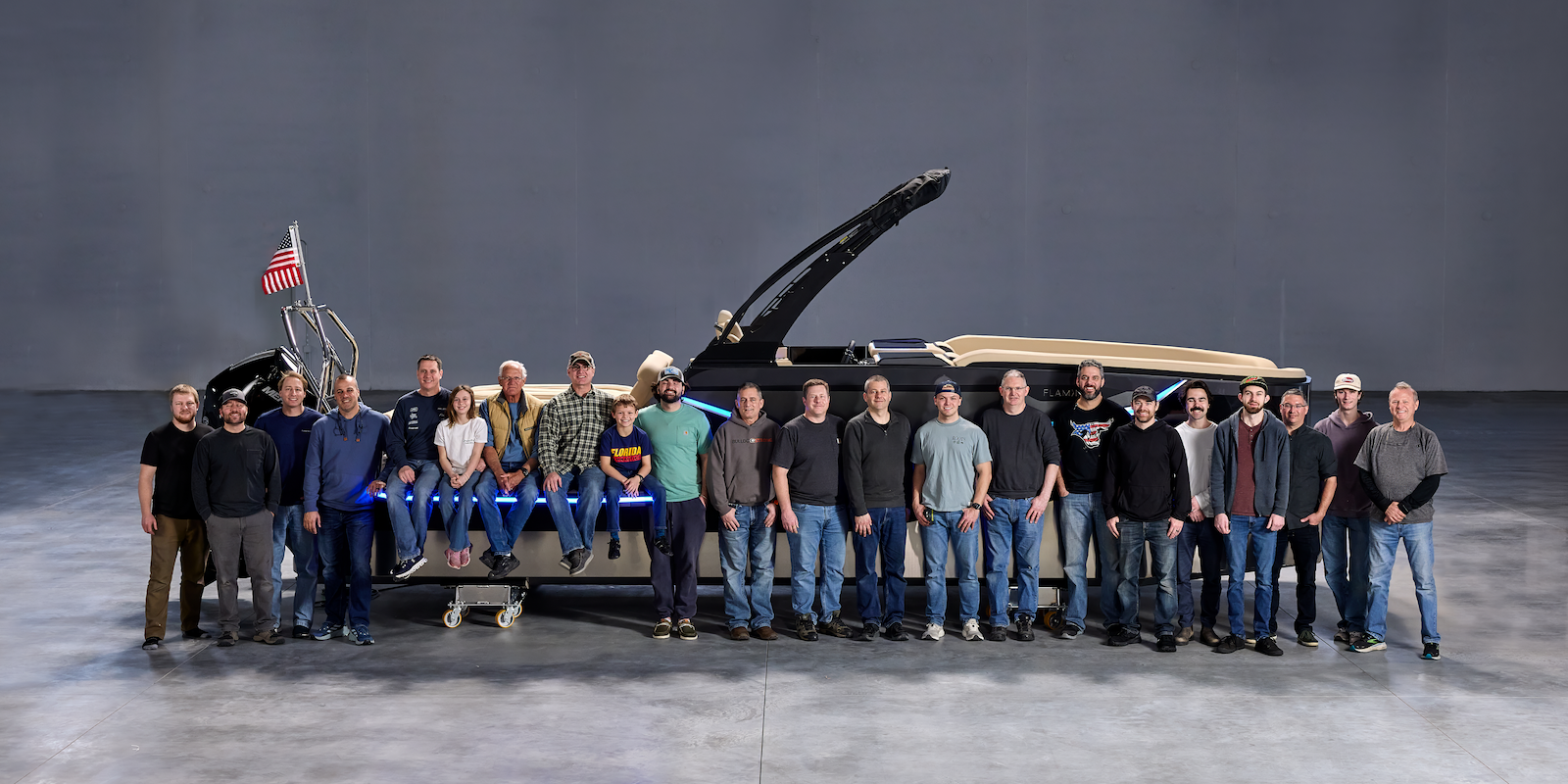 The Flamingo Marine team